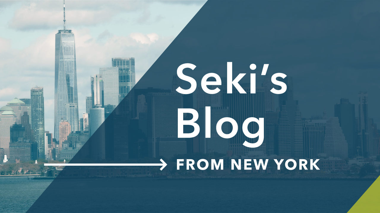 Seki's blog from New York